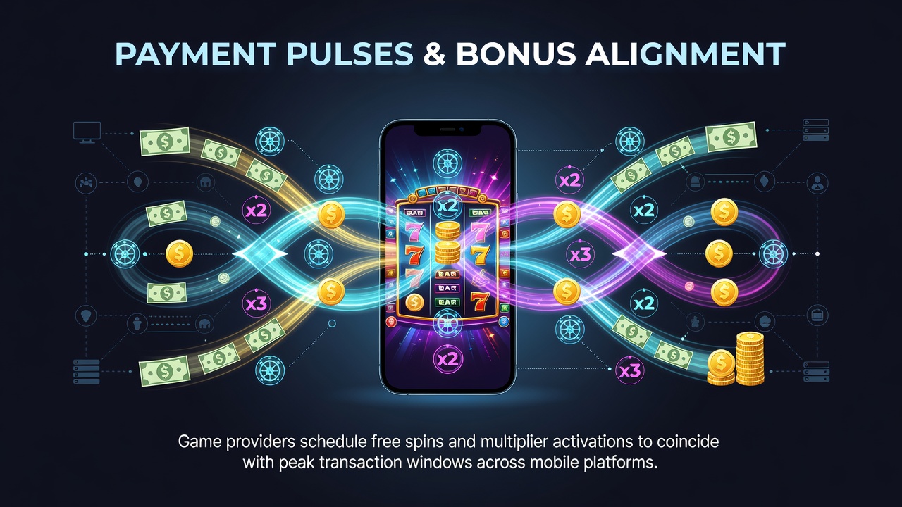 Mobile Slot-Plattformen zeigen synchronisierte Bonuszyklen und Einzahlungsfenster